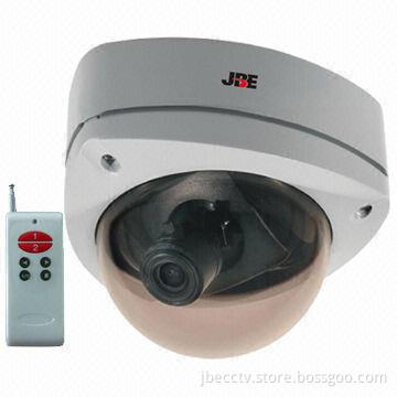 Pan/Tilt Speed Vandalproof Dome Camera with IR Remoter, RS 485 1/3-inch Sony CCD 700TVL and OSD